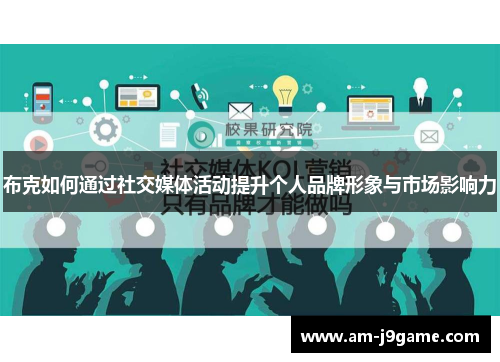 布克如何通过社交媒体活动提升个人品牌形象与市场影响力 布克如何通过社交媒体活动提升个人品牌形象与市场影响力